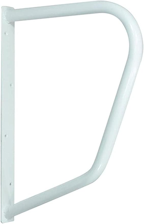 Aidapt D-shaped grab rail, white
