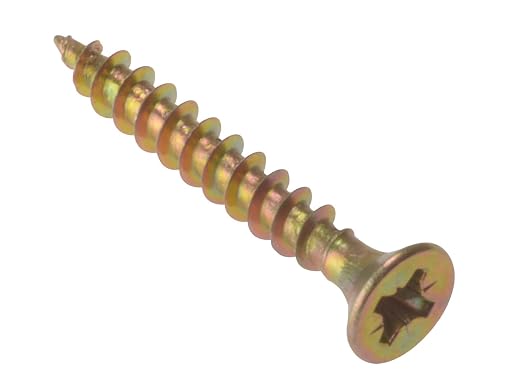 ForgeFix multi-purpose woodscrews, 5.0 x 50mm, box of 200