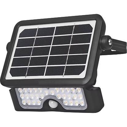 Luceco solar LED wall light with PIR sensor