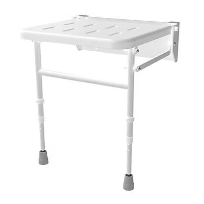 Nymas wall-mounted fold-down shower seat